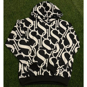 Sudaderas con capucha de muestra gratis para hombre logotipo personalizado Tech Fleece 100% algodón SDL sudaderas con capucha con estampado personalizado de diamantes de imitación OEM ODM sólido SDL sudaderas con capucha para hombre - Product Image 5