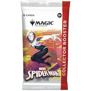 Nuevo lanzamiento: Paquete de refuerzo coleccionable de Spider-Man de Marvel para Magic: The Gathering - Product Image 1
