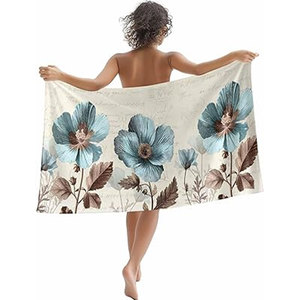 Toalla de Playa de Secado Rápido, Ligera y Absorbente de Alta Calidad con Almacenamiento Compacto para Fitness, Yoga y Viajes al Aire Libre - Product Image 1