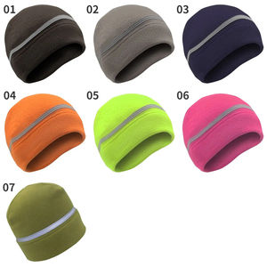 หมวกบีนนี่ผ้าแจ็คการ์ดขนแกะขั้วโลกพร้อมแถบสะท้อนแสงสำหรับฤดูหนาว - Product Image 6