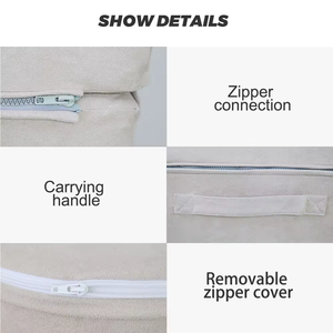 Tự làm huyền diệu Pháo đài con cắt sofa đồ nội thất dễ dàng để làm sạch mặt đất 13pcs Modular Toddler bọt sofa trẻ em chơi đi văng - Product Image 3