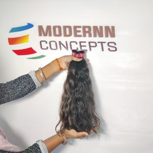 Vendedor-Vendido 100% Cutícula virgen cruda alineada químicamente sin procesar Natural liso a granel cabello humano vietnamita suelto profundo - Product Image 4