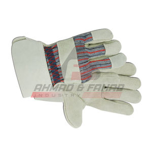 Gants de sécurité en cuir respirant bon marché en gros pour la construction extérieure Gants de sécurité en cuir adaptés à l'hiver - Product Image 6