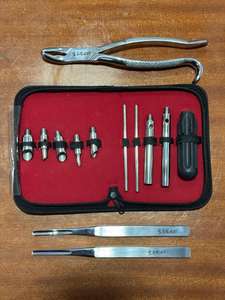 Juego de Extractores Dentales Equinos Burgess Wolf, Juego Grande de Acero Inoxidable, Todas las Herramientas de Odontología Veterinaria Disponibles - Product Image 6