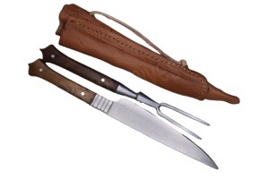 Juego de cuchillos de cocina medievales, tenedor y cuchillo - Product Image 5