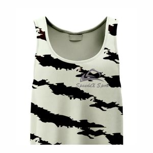 Débardeur pour hommes personnalisé Logo de la marque Hauts tricotés personnalisés sans manches Concevez votre propre photo ou texte photo pour la course à pied en salle de sport - Product Image 4