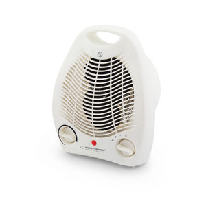 Ventilateur électrique avec thermostat, chauffage PTC, télécommande, protection contre la surchauffe, plastique, portable, salle de bain, UE, 2000W - Product Image 5