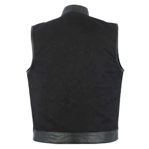 Best Quality Pure Genuine <b>Leather</b> <b>Vest</b> Motorbike <b>Leather</b> <b>Vest</b> for <b>Men</b> Women All Sizes Available Breathable Motorcycle <b>Vest</b> - Product Image 5