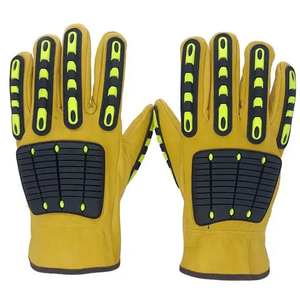 2024 ถุงมือกันกระแทกงานช่าง TPR ป้องกันการสั่นสะเทือนทนลื่น - Product Image 3