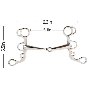 Vente directe d'usine Meilleure qualité Logo personnalisé Mèches d'équitation Nouveau design Services OEM en acier inoxydable - Product Image 3
