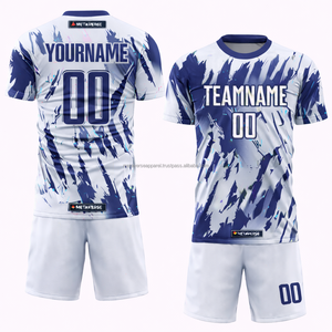 Kit d'équipe de club personnalisé, impression par sublimation, respirant, séchage rapide, ensemble de football, uniforme de football, fournisseur en gros OEM, uniforme de football - Product Image 4