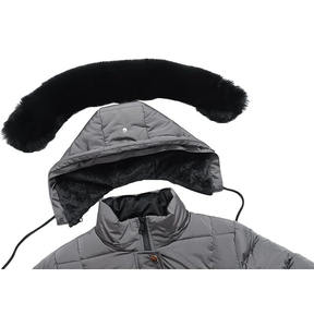 <b>Women</b> Puffer Jacket 2025 Full <b>Zip</b> <b>up</b> Coat Outerwear Woven Breathable Quick Dry Winter High Quality OEM Service - Product Image 5