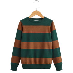Kids <b>Sweaters</b> Cardigan OEM Manufacturer Cotton Knitwear Eco-Friendly Anti-Pilling Front Pocket Warm Pullover for Winter Fashion - Product Image 1