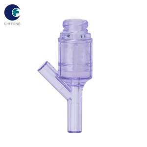 Adaptateur sans aiguille à usage unique en plastique moulé par injection de contrôle de débit IV pour centres de chirurgie ambulatoire Produit en plastique médical - Product Image 2
