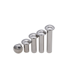Remache Sólido de Cabeza Redonda Tipo Hongo SS304 DIN660 - Product Image 1