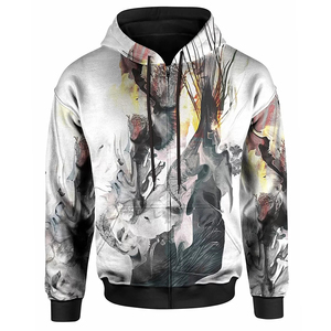 เสื้อฮู้ดดี้ผ้าฝ้าย 100% แบบสวมหัว ดีไซน์ใหม่จากโรงงานผู้ผลิต (OEM)  งานพิมพ์แบบระเหิด (Sublimation) คุณภาพพิเศษสำหรับผู้ชาย (ODM) - Product Image 6