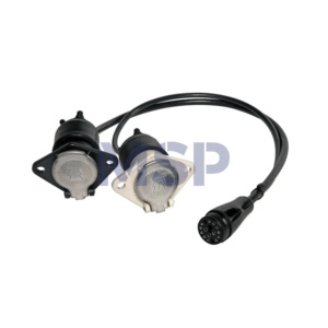 58-6649-007 - Aspock - FRONT CONNECTOR <b>CABLE</b> - 0.6 m - ''N+S'' - Trailer Parts and Accessories - MSP Export - Product Image 3