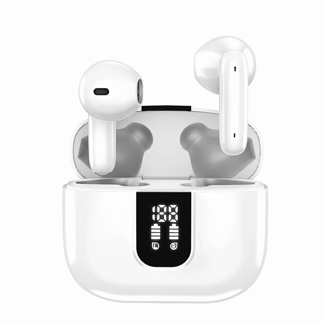 ANC/ENC Noise Cancelling Wireless BT Earbuds True Stereo BT 5.3 TWS Earphone Headphones with Digital Display Earphones