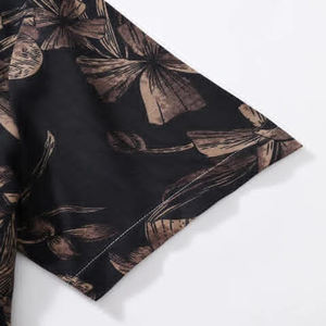 Logo personnalisé de créateur, chemise décontractée à boutons, fabricant, Pakistan, Polyester imprimé, chemise pour hommes - Product Image 3