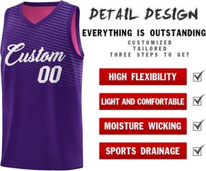 Uniformes de basket-ball personnalisés de haute qualité, imprimés et brodés par sublimation, maillot de basket-ball Laker, shorts respirants, vêtements de sport - Product Image 2