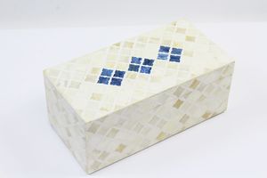 Luxury Rectangle Bone Inlay Handmade Classic Style Embossed Jewellery <b>Box</b> Premium Home Decor Custom Made Wholesale - Product Image 4