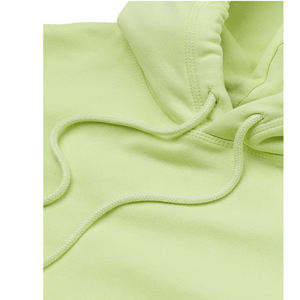 Sudadera con capucha personalizada para hombre de alta calidad 100% algodón sólido informal de talla grande liso teñido temporada de invierno cuello con capucha carta - Product Image 4