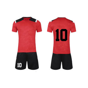 Uniformes de Fútbol Personalizados por Sublimación, Camisetas y Pantalones Cortos de Fútbol para Hombre con Número de Equipo Impreso - Product Image 3