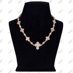 Cadena de Plata de Ley 925 de Alta Calidad con Diamante Moissanite VVS, Joyería de Moda de Lujo - Product Image 1