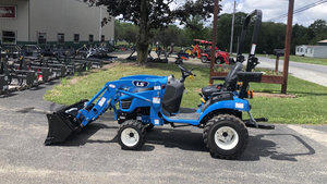 Mini-tracteur LS 25 CV en gros pour usage agricole avec chargeur/pelleteuse, boîte de vitesses 4x4, pompe, prix abordable - Product Image 4