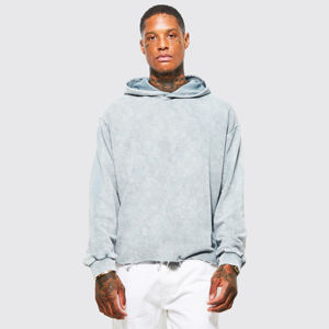 Sudadera con Capucha Personalizada con Logotipo, Estilo Nuevo y Moderno, Lavado Ácido, Estilo Urbano Vintage, Estampado Puff, Felpa Francesa, Decoloración al Sol, Pedrería - Product Image 6