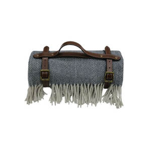 Prix le plus bas pleine grandeur nouveau design couverture à chevrons couleur charbon de bois doux - Product Image 1