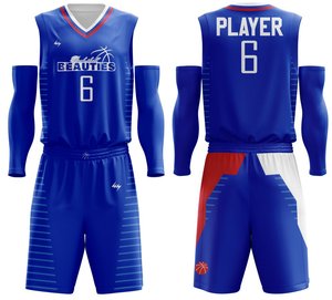 Uniformes de basket-ball réversibles super ultra premium en gros, OEM, impression par transfert thermique durable, vêtements de sport d'équipe, taille plus - Product Image 4