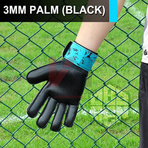 Gants de gardien de but de football pour enfants, garçons, jeunes, adultes, gants de gardien de but de football professionnels, double protection du poignet, latex de 4 mm - Product Image 3