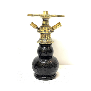 Farida Bambino Luxury Style Solid Brass Tabletop Hookahs Unique Lacquer Technics - Product Image 1