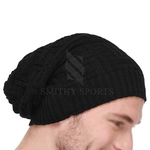 SMITHY Sports Best Selling 100% Cotton Casual <b>Beanie</b> High Quality Outdoor <b>Waterproof</b> Breathable Stretchable Unisex Plus Size - Product Image 4