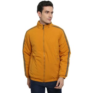 Vestes de bombardier à cadre souple à bord scellé coupe pointue vestes de bombardier à base solide vestes de bombardier à manchette large en forme véritable - Product Image 1