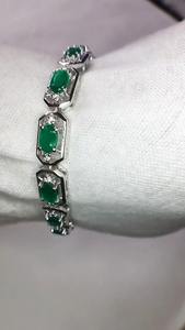 สร้อยข้อมือเงินสเตอร์ลิง925อัญมณีโอนิกซ์ธรรมชาติสวยงามมากและมีการออกแบบที่เป็นเอกลักษณ์สำหรับผู้หญิงและเหมาะสำหรับทุกโอกาส - Product Image 6