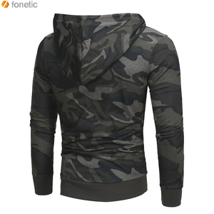 Sudadera con capucha de camuflaje para hombre de alta calidad, ropa de calle ligera con impresión de logotipo personalizado para invierno, recién llegado - Product Image 2