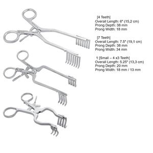 Rétracteurs auto-retenus ambidextres Faillace, en acier inoxydable, instruments chirurgicaux manuels et ensembles de chirurgie, fabricant et fournisseur - Product Image 5