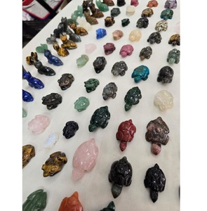 Estatuilla de Animal hecha a mano tallada en piedra de cristal Natural para decoración del hogar espacio de meditación y pantalla de energía positiva - Product Image 4