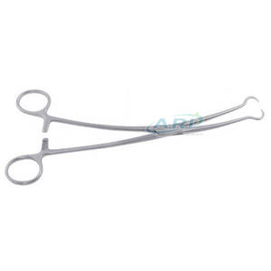 Forceps de Skene en acier inoxydable chirurgical, instrument médical de précision pour gynécologie - Product Image 4
