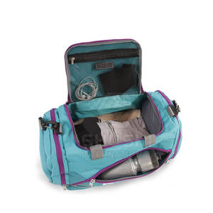 SHUSHI INTERNATIONAL Sportswear American Football Duffel Bolsa de viaje impermeable Tela de poliéster de alta calidad personalizada Gran oferta - Product Image 4