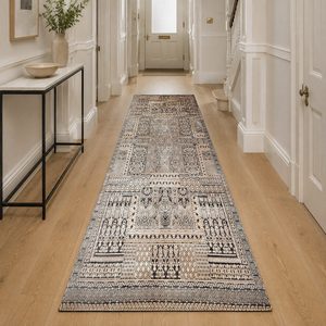 <b>RUGS</b> DEPOT LXDP-0714 Wholesale Terracotta Gold Traditional Oriental Digital Printed Machine Washable Chenille Area <b>Rug</b> <b>Non</b> <b>Slip</b> - Product Image 5