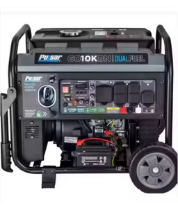 NUEVO Generador Inverter Portátil Pulsar GD10KBN de 10500W, Refrigerado por Aire, 10A, Arranque Eléctrico DC, 60Hz, Doble Combustible, para Respaldo Doméstico - Product Image 3