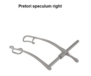 Pretori ถ่างขวาที่มีคุณภาพสูงสแตนเลส Pretori ตา Speculum ขวา - Product Image 6