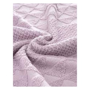 Acheté Meilleure Vente Durable Logo Personnalisé Couleur 100% Coton Hôtel De Luxe Serviette De Bain Ensembles Main Et Visage Serviettes De Plage (0) - Product Image 3