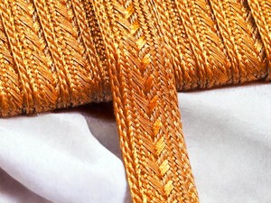 Trenza de cinta de bronce 10mm 20mm trenza de alambre de Metal bordado de bronce ajuste marroquí Sfifa encaje étnico 2025 Vintage mercería - Product Image 4