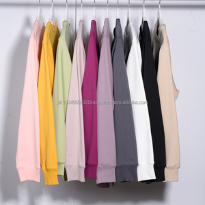 เสื้อสเวตเชิ้ตคอกลมผู้ชาย คุณภาพสูง OEM ผ้าฝ้าย 100% บุด้วยผ้าฟลีซกันลม โพลีเอสเตอร์ 100% 420 แกรม - Product Image 1