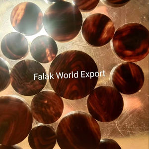 Vente chaude Buffalo Horn Button Blanks Blancs de boutons inachevés pour manteaux Jeans Veste de Falak World Export - Product Image 6