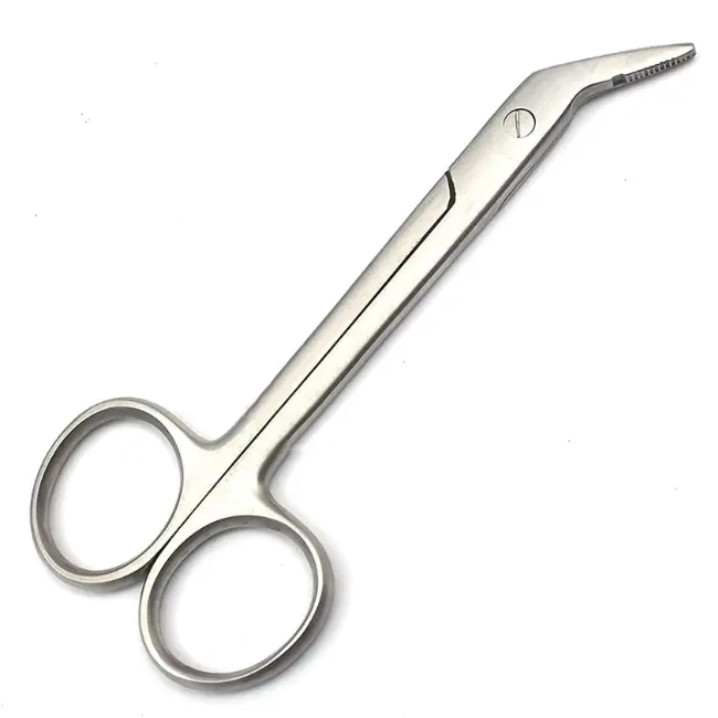 איכות שיניים גבוהה כתר אוניברסלי זווית scissor 4.75 "חוט חיתוך אורתודונטיה מכשירים נירוסטה